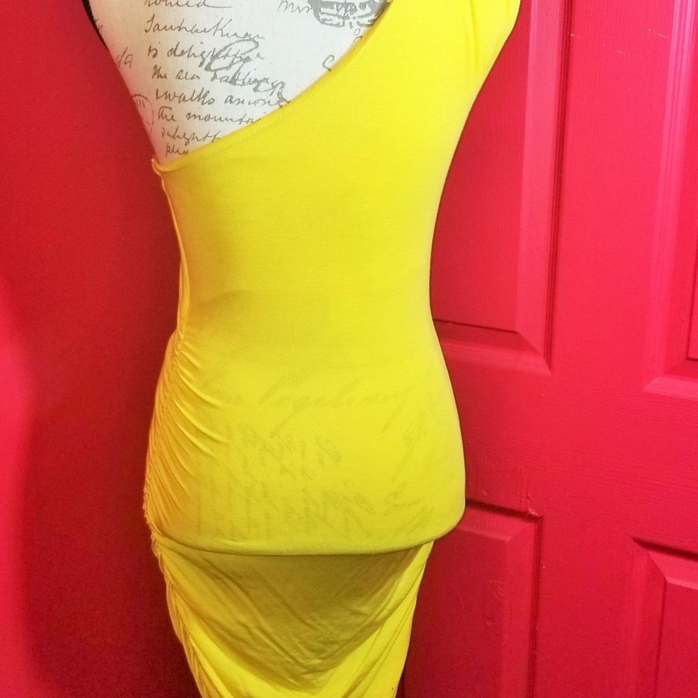 b sharp, Dress, Yellow - Picture 4 of 4